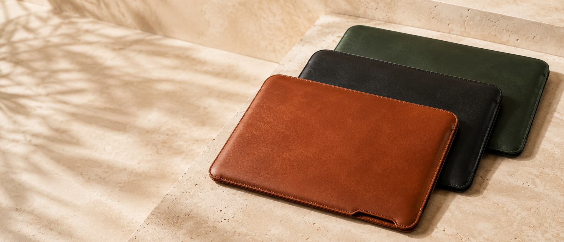 Leather Mac Sleeves