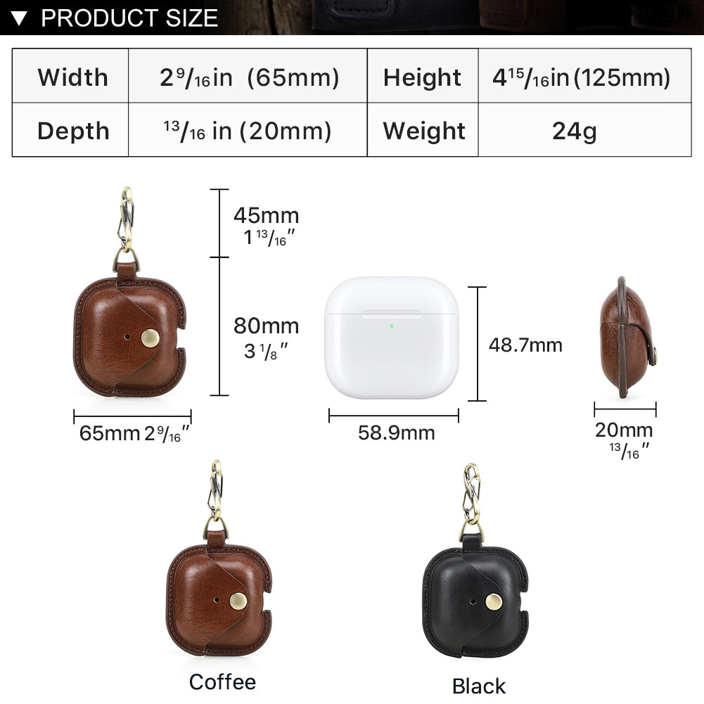 AirPods 4 Leather Case – Personalised