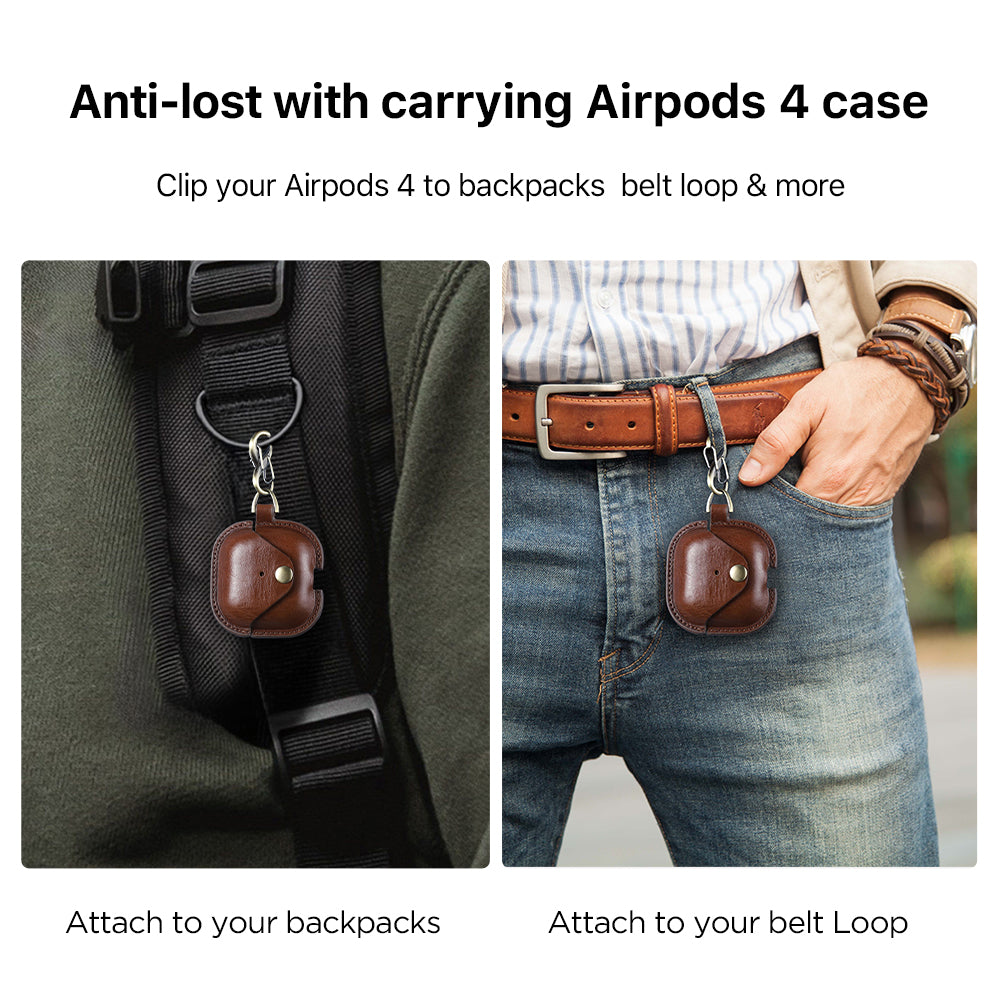 AirPods 4 Leather Case – Personalised