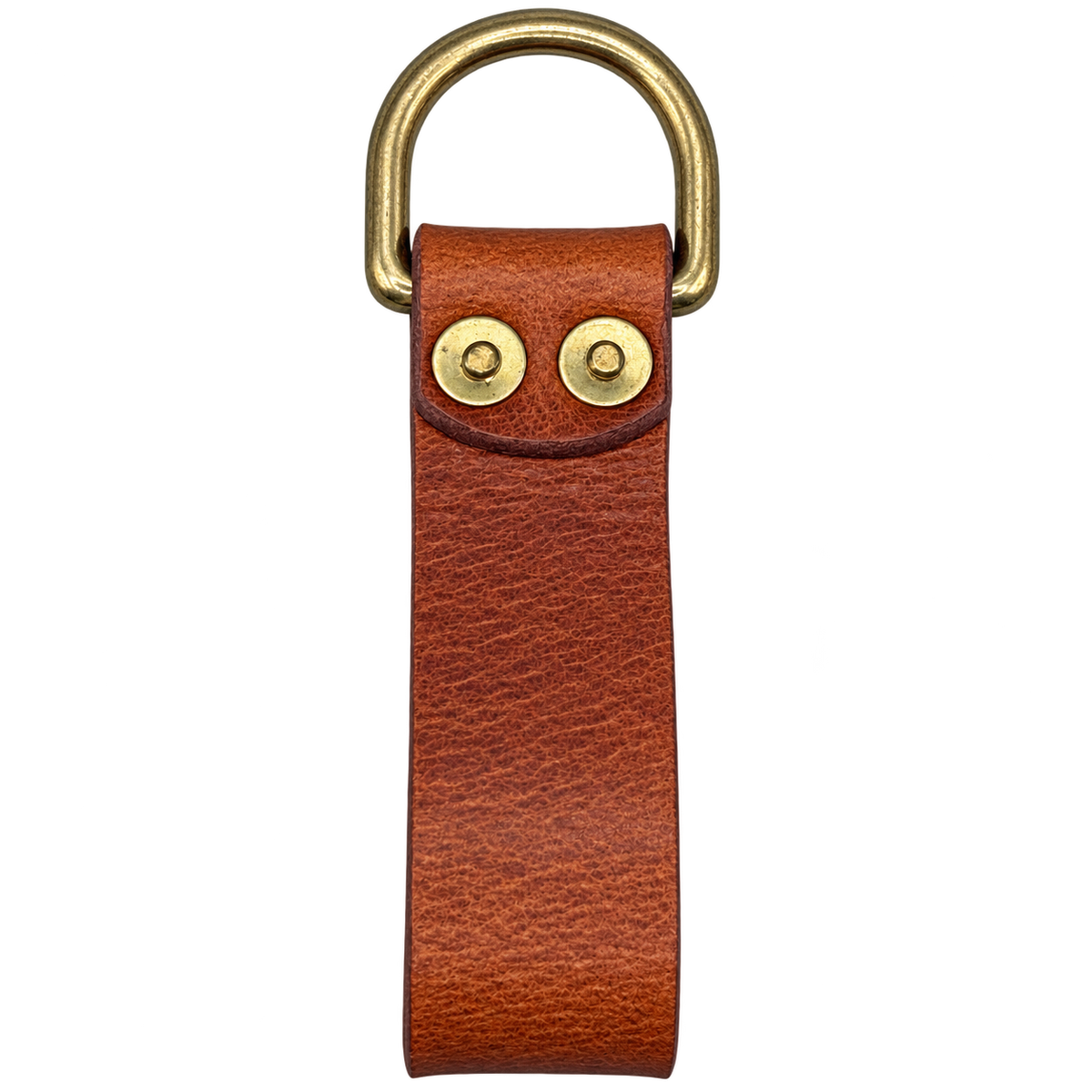 Personalized Leather Keychain